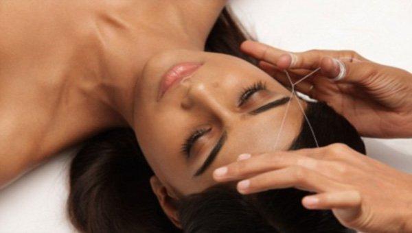 Eyebrow Threading