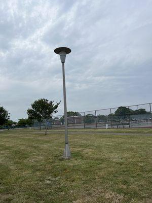 Pickle ball and volley ball courts