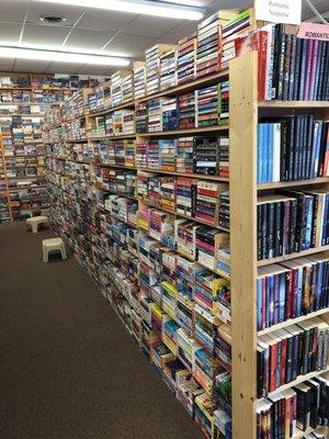 One of our many sections of books.