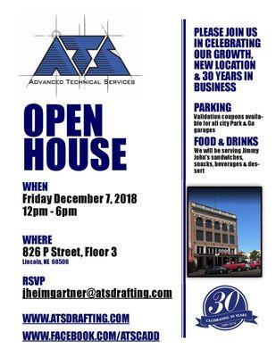 ATS Open House - Celebrating our growth, new location and 30 years in business.