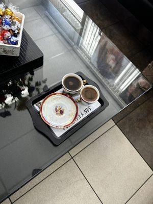 Complimentary Armenian-Iranian Coffee