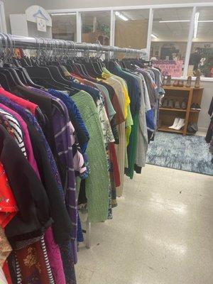 Clothing section