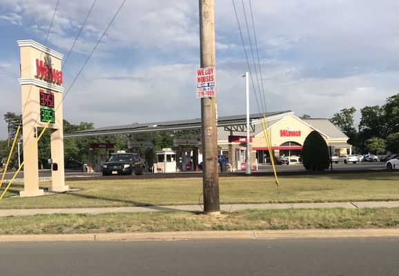 Wawa on the circle in Lakehurst