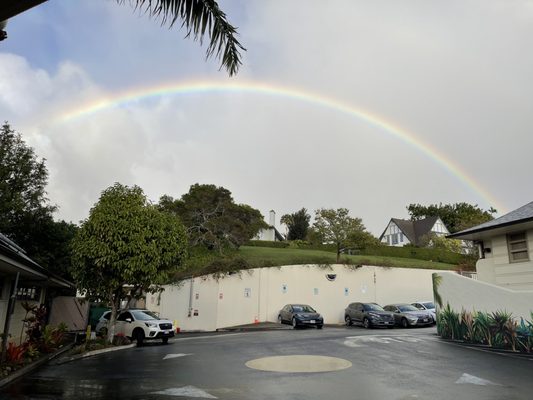 December 2021 rainbow over Maunalani