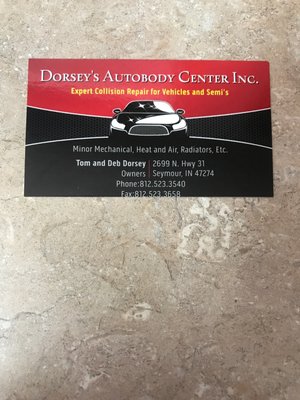 Dorsey's Auto Body Center