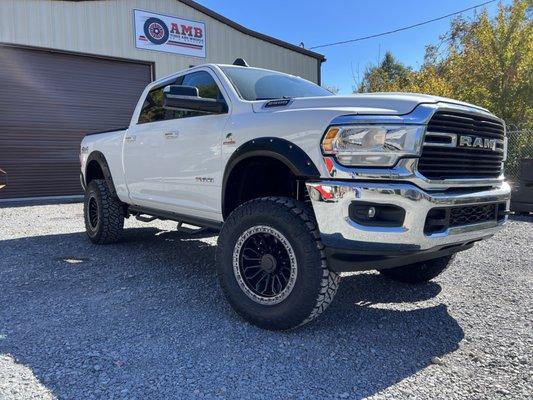 Heavy Duty Ram 2500 6" Lift 20x10 TIS 556BA Wheels 37x12.50R20 Nittos  & More!!