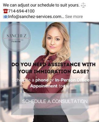 Sanchez Immigration Services