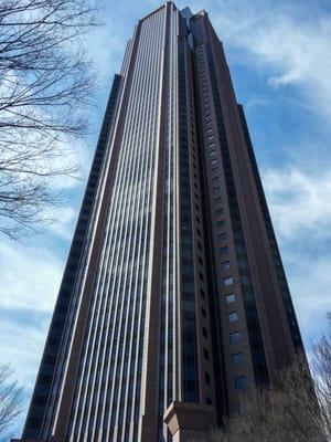 It's in the ground floor of the Big Bank of America Plaza, midtown.