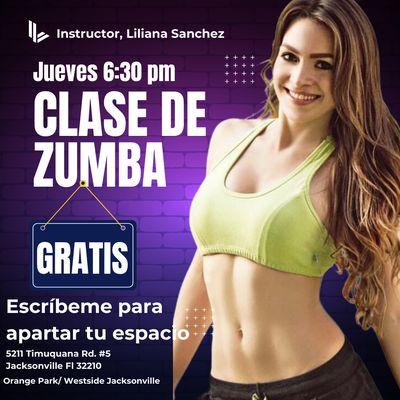 Zumba, cupos limitados