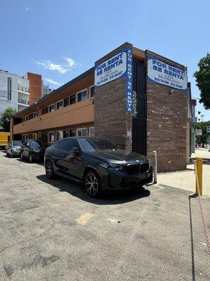 Unit 2 is stationed vertically on Lankershim. Not your traditional horizontal facing building.