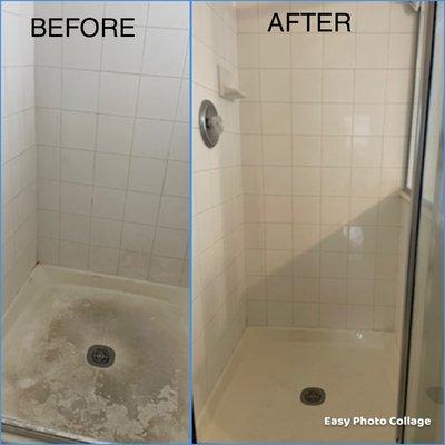 It's time to clean that shower....call us!