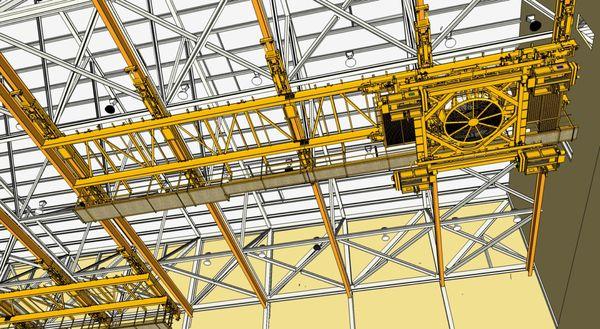 Custom overhead crane design