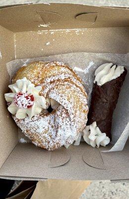 Zeppole and Cannoli