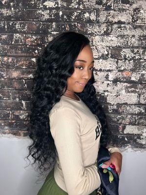 See in weave with Loose Body Wave bundles in 24",26" and 28" inches.