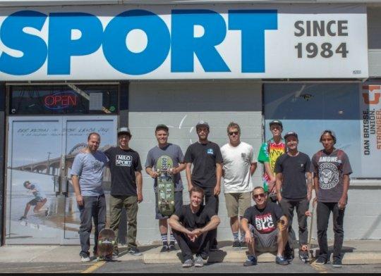 Lots of Pro Skaters and Snowboarders make MILO a common stop.