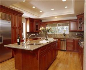 We install canned lighting and do kitchen and bath renovations. We also install or change appliance outlets.