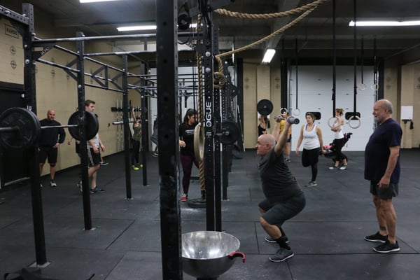 Crossfit HCC
 www.crossfithcc.com
 Overhead squats