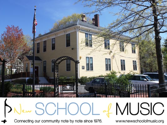 Our building, originally a schoolhouse built in 1883.