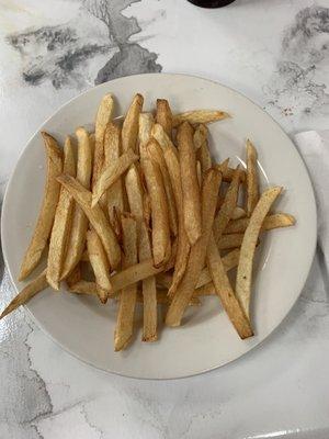 Wonderful fresh-cut french fries!