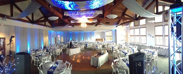 River Lodge. Fortuna, CA.  Lighting Services.