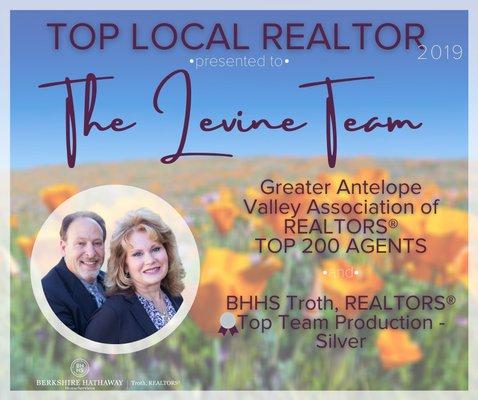 Award Winning Team for several years - Top 1% in local MLS and top 2% Berkshire Hathaway HS