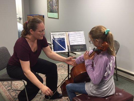 WSM faculty are all professional musicians. Our cello instructor is the principal cellist in the New Haven Symphony Orchestra.