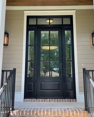 Mahogany Entry Door