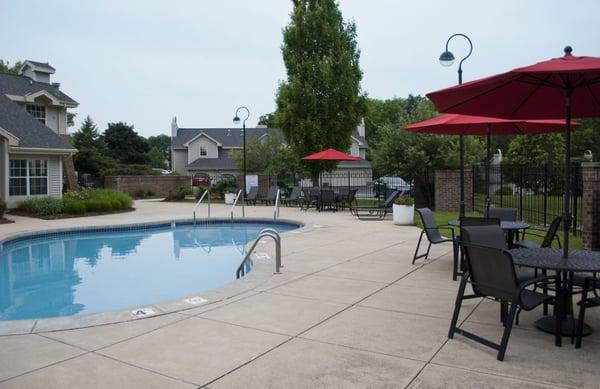 Outdoor heated pool!