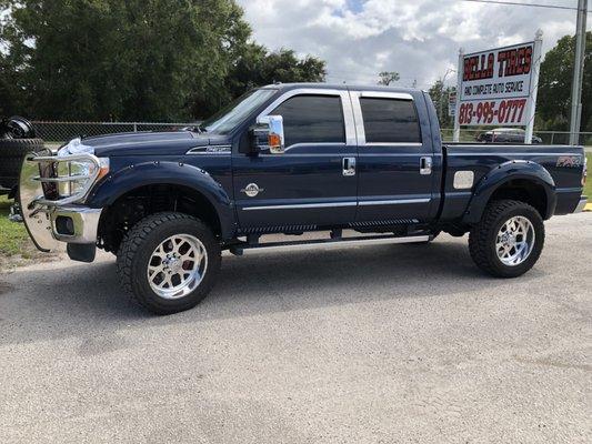 TOYO Open Country RT 37's with American Force Wheels