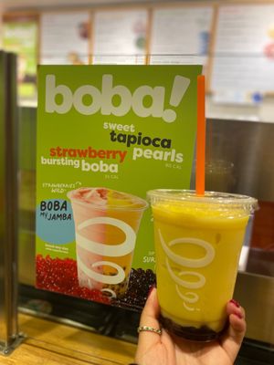 Mango a go go with boba