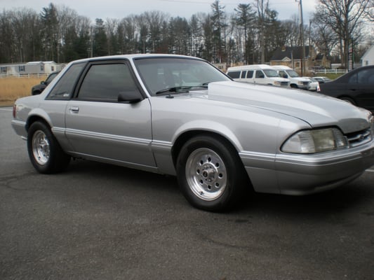 Joey's Mustang. He sold the beast in 2011. He still has one, an  89 body style.