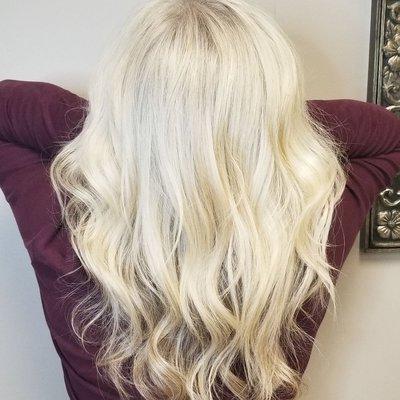 Platinum blonde