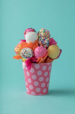 Cake pop bouquets are a great gift option!