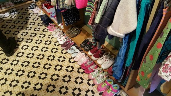 Adorable array of tiny footwear