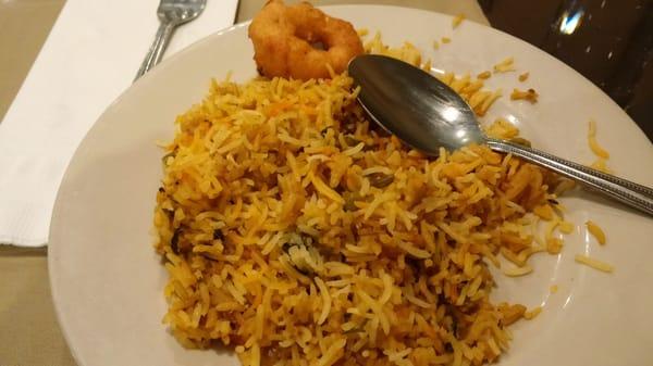 Vegetarian biryani that has me and my 7 yr old coming back...we crave it.