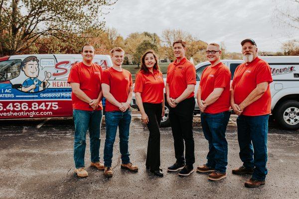 The team at Steve's Heating & Cooling