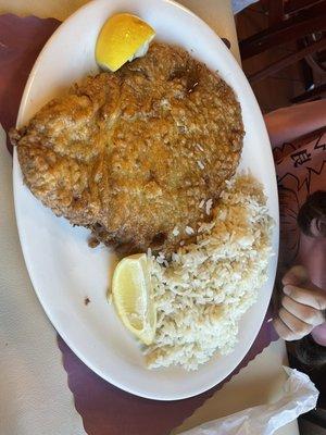 Milanesa al Plato Pollo