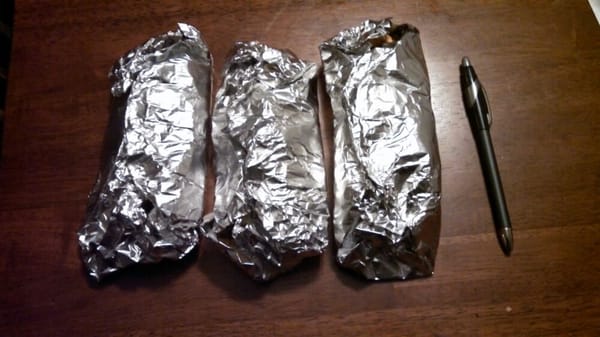 3 big tacos