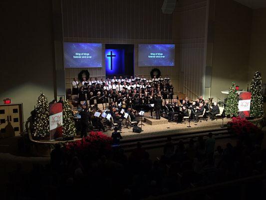 "The Story Christmas" presented by the Park Hill Baptist Church and FBC, Sherwood, choirs, on Dec. 16, 2018.