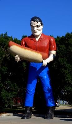 Hot Dog Man, here in Atlanta, IL