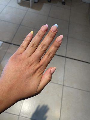 My Easter Nails from Golden Nails