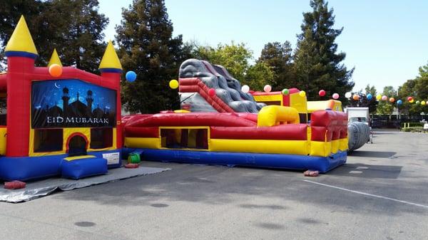 2015 Eid Event! The kids had a blast climbing their way through our obstacle course!