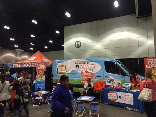 Infinity Auto Insurance brand showcased at the LA Convention Center