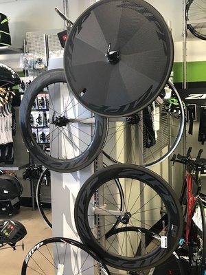 We have aero wheels for road, tri and mountain bikes