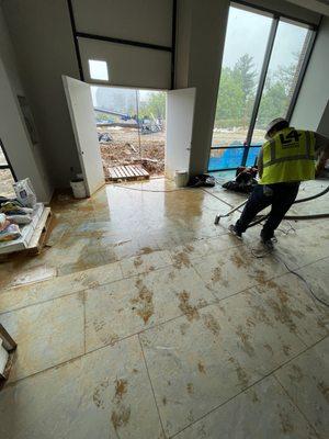 Commercial water mitigation service