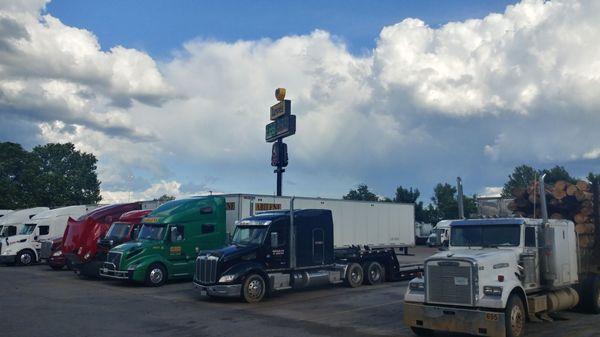 Canton Mississippi little expanded parking lot but not by much