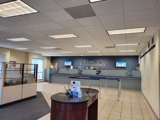 Inside Fairview Heights Branch