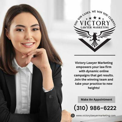 Victory Lawyer Marketing empowers your law firm with dynamic online campaigns that get results.