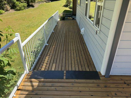 Refinished deck, brought the deck back to life!