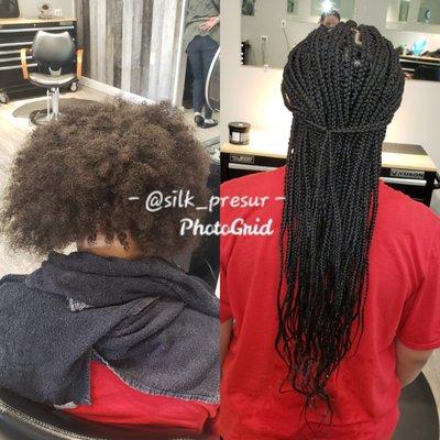 box braids..